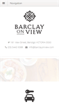 Mobile Screenshot of barclayonview.com