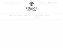 Tablet Screenshot of barclayonview.com